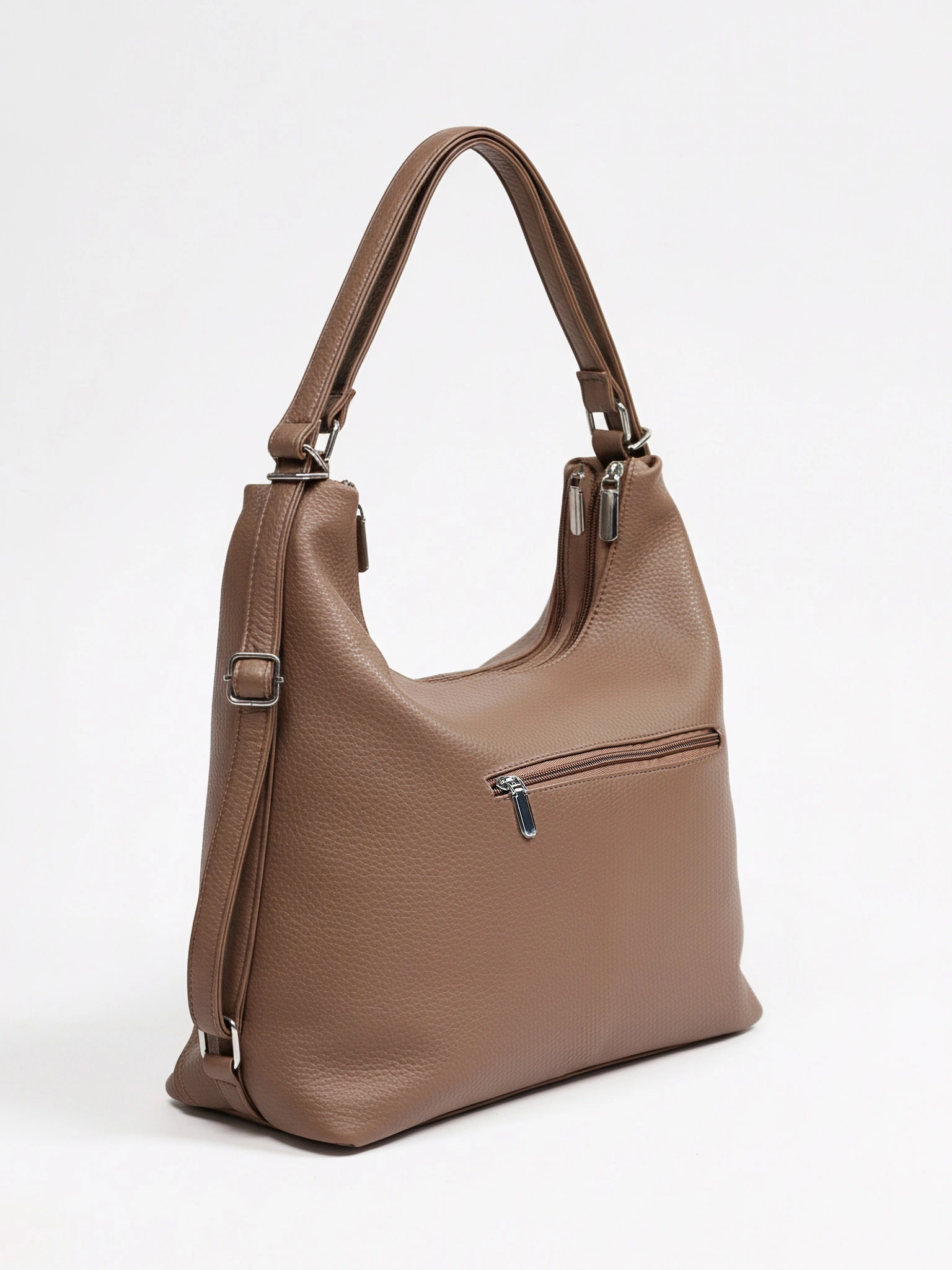 Сумка-шоппер  с декоративным пуллером со стразами в ассортименте